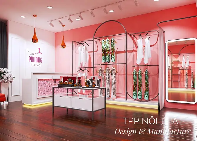 Hệ Thống Giá Treo Quần Áo Shop Thời Trang Phải Đảm Bảo Tính Thẩm Mỹ Cao