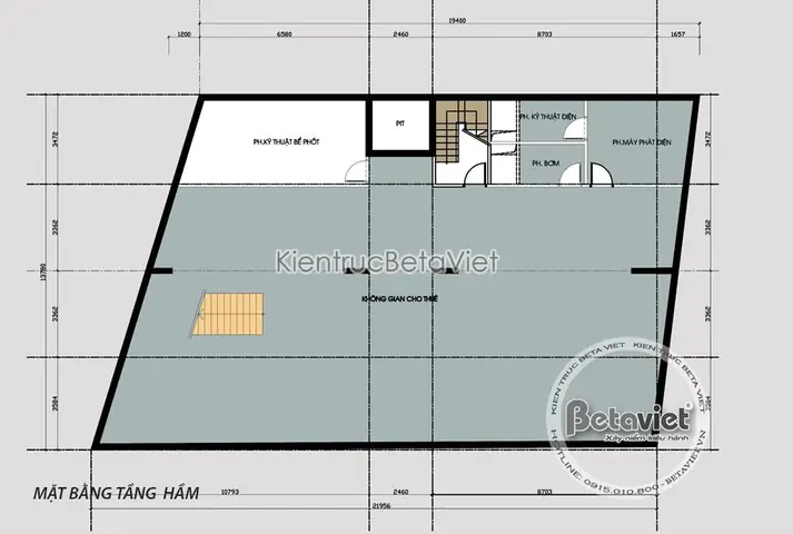 Tầng Hầm: Tầng Hầm: