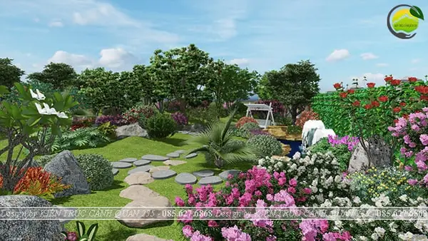 Một Số Điều Cần Lưu Ý Khi Thiết Kế Khuôn Viên Nhà Vườn Đẹp
