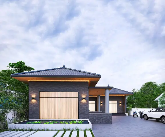 Nhà Cấp 4 Mái Nhật 4 Phòng Ngủ