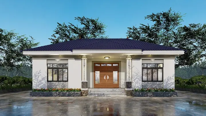 Nhà Cấp 4 Mái Nhật 500 Triệu