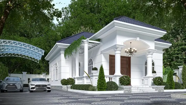 Nhà Cấp 4 Mái Nhật Sang Trọng