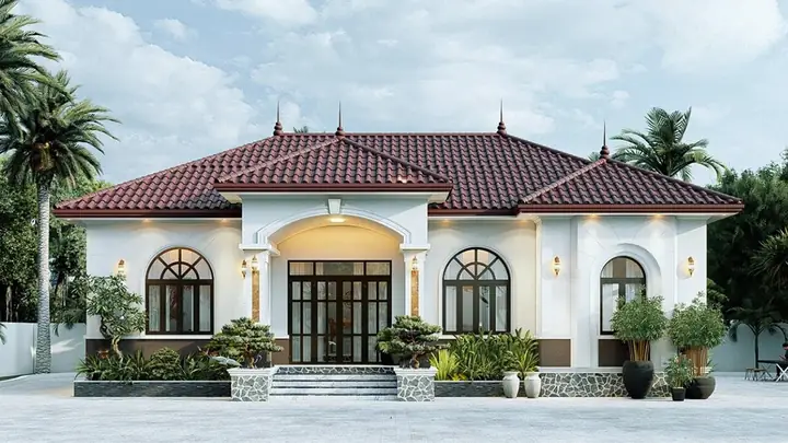 Nhà Cấp 4 Mái Nhật 3 Phòng Ngủ 100m2