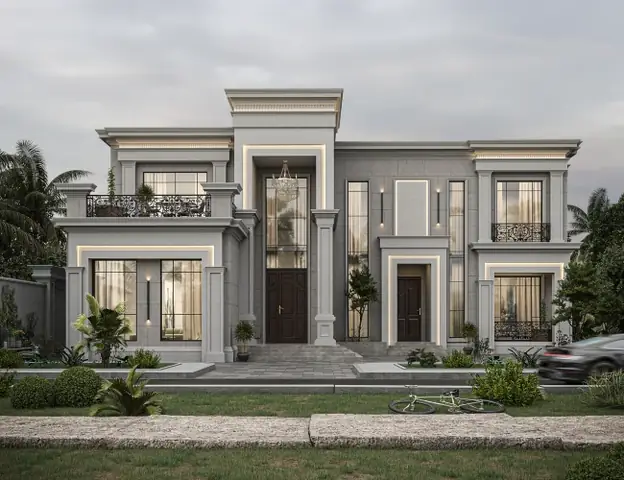 Phong Cách Thiết Kế Nhà Tân Cổ Điển (neoclassical)