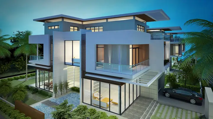 Mẫu Thiết Kế Biệt Thự Sang Trọng