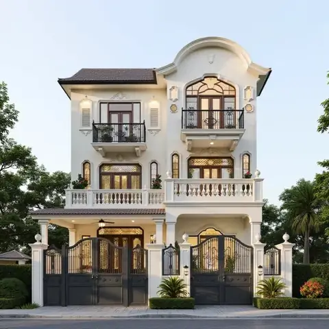 Phong Cách Thiết Kế Nhà Đông Dương (indochine)