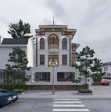 Mẫu Thiết Kế Nhà Đẹp 4 Tầng