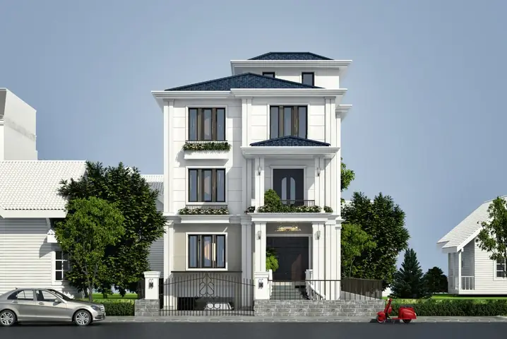 Mẫu Thiết Kế Biệt Thự Sang Trọng