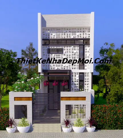 Nhận Xét Về Thiết Kế Nhà 1 Tầng 4x20m Hiện Đại Nhận Xét Về Thiết Kế Nhà 1 Tầng 4x20m Hiện Đại