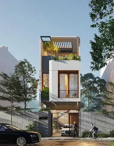 Thiết Kế Nhà 100m2 Theo Phong Cách Hiện Đại