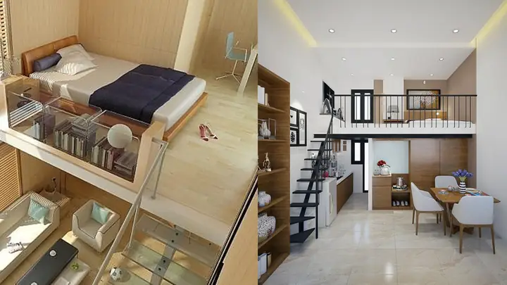 Thiết Kế Nhà 3x10m 1 Tầng Có Gác Lửng Thiết Kế Nhà 3x10m 1 Tầng Có Gác Lửng