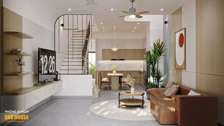 Nhà 3 Tầng 4 Phòng Ngủ Đẹp, Tiện Nghi