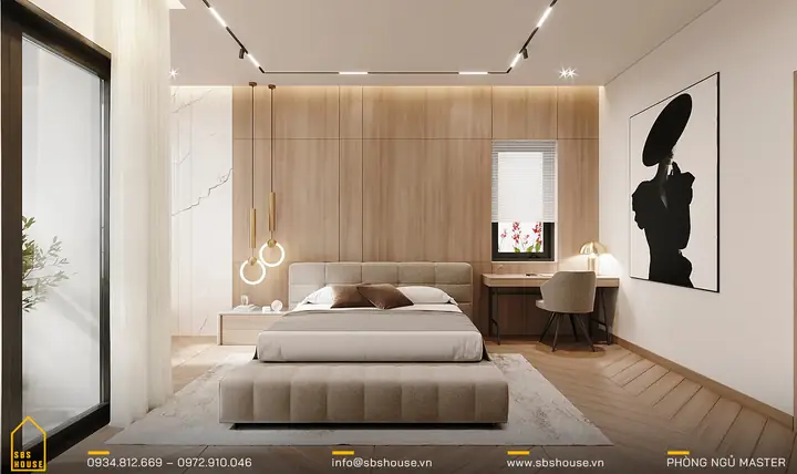 13. Mẫu Thiết Kế Nhà Biệt Thự 3 Tầng 4 Phòng Ngủ