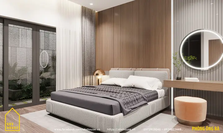 Mẫu Nhà Ống 3 Tầng 4 Phòng Ngủ 1 Phòng Thờ