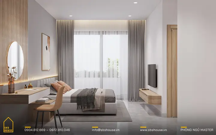 16. Mẫu Nhà 3 Tầng Đẹp 4 Phòng Ngủ Tiện Nghi