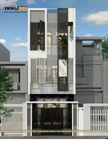 Các Mẫu Thiết Kế Nhà Đẹp 3 Tầng 60m2 Hiện Đại, Được Yêu Thích Nhất