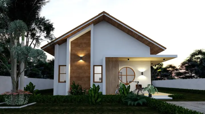 Thiết Kế Nhà Cấp 4 8x10m 2 Phòng Ngủ Đáng Sống Nhất Hiện Nay