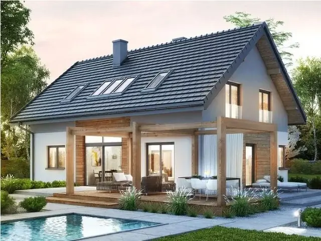 Mẫu Nhà Cấp 4 Phong Cách Châu Âu