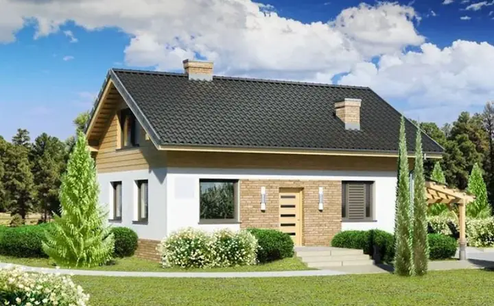 Nhà Cấp 4 Mái Tôn Đơn Giản