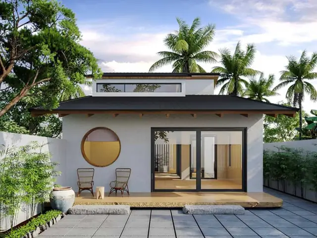 Nhà Cấp 4 Đẹp Giá Rẻ 300 Triệu Có Thiết Kế Mở