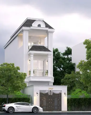 Một Số Mẫu Thiết Kế Nhà 3 Tầng 40m2 Đẹp