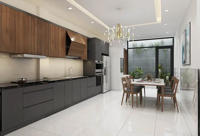 Không Gian Bếp Và Phòng Ăn