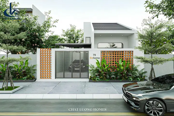 Mẫu Nhà Cấp 4 Đơn Giản Đẹp Mắt