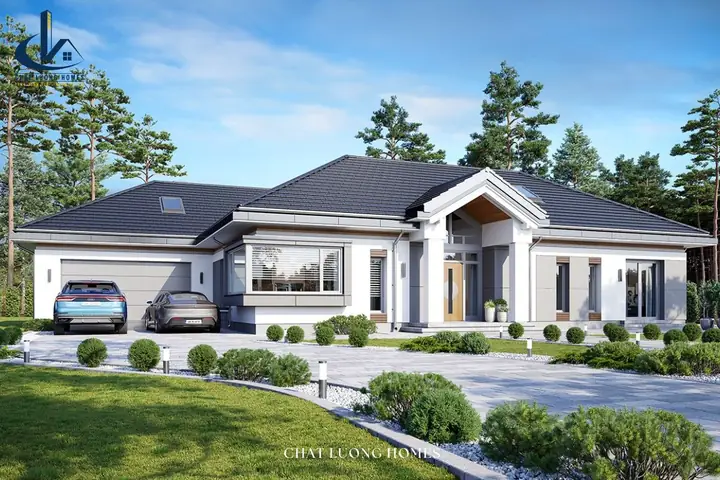 Thiết Kế Nhà Cấp 4 Kết Hợp Không Gian Xanh