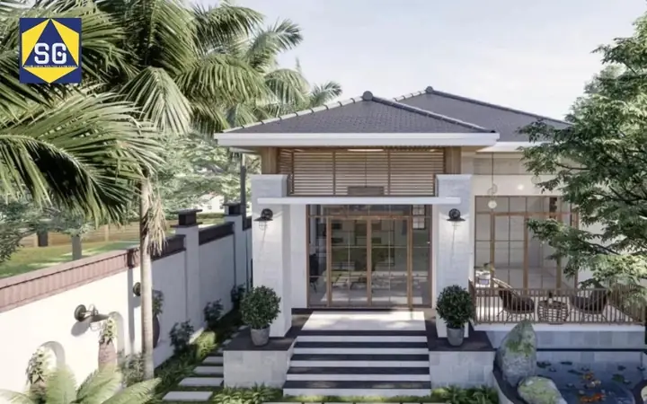 Mẫu Nhà 1 Tầng 9x10m Mái Nhật Tinh Tế Mang Đến Không Gian Sống Bình Yên Mẫu Nhà 1 Tầng 9x10m Mái Nhật Tinh Tế Mang Đến Không Gian Sống Bình Yên