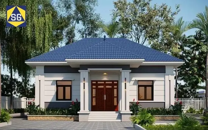 Mẫu Thiết Kế Nhà Cấp 4 Ngang 9m Dài 10m Tiện Nghi Và Thoáng Rộng Mẫu Thiết Kế Nhà Cấp 4 Ngang 9m Dài 10m Tiện Nghi Và Thoáng Rộng