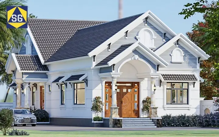 Thiết Kế Nhà 1 Tầng Rộng 9m Đẹp Mắt Thiết Kế Nhà 1 Tầng Rộng 9m Đẹp Mắt