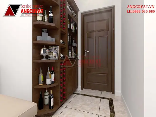 Thiết Kế Nội Thất Nhà Ống 50m2 Tân Cổ Điển – Phòng Khách 17m2 Tầng 2 Thiết Kế Nội Thất Nhà Ống 50m2 Tân Cổ Điển – Phòng Khách 17m2 Tầng 2