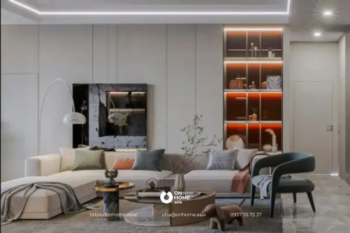 Mẫu Thiết Kế Nội Thất Chung Cư 100m2 Phong Cách Luxury.