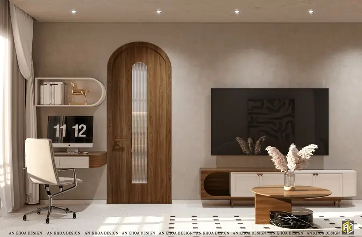 Thiết Kế Nội Thất Chung Cư 105m2 Mẫu 23