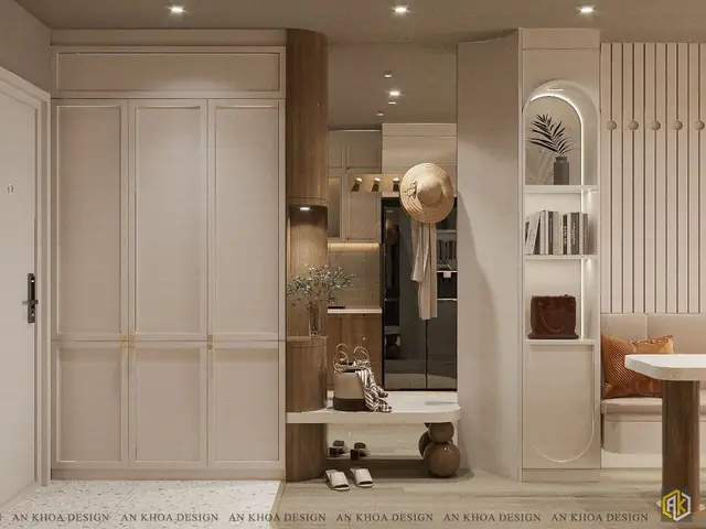 Thiết Kế Nội Thất Chung Cư 105m2 Mẫu 2