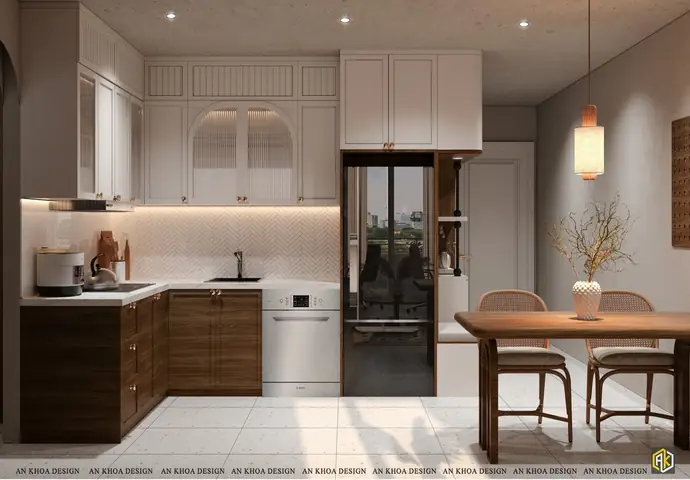 Thiết Kế Nội Thất Chung Cư 105m2 Mẫu 24