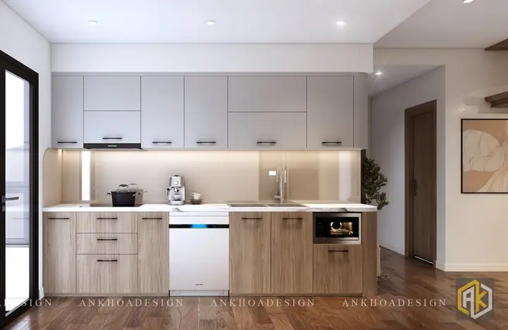 Thiết Kế Nội Thất Chung Cư 105m2 Mẫu 12