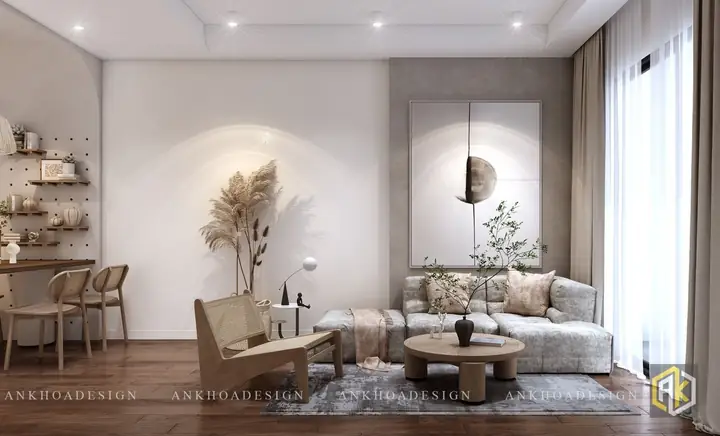 Thiết Kế Nội Thất Chung Cư 105m2 Mẫu 9