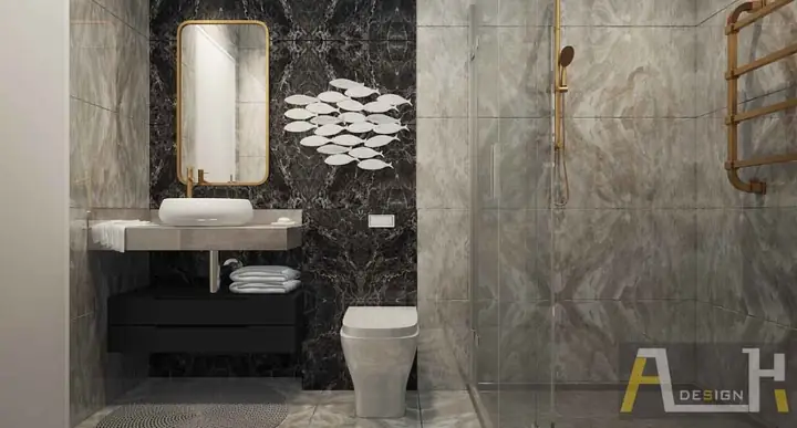 Thiết Kế Nội Thất Chung Cư 77m2 3 Phòng Ngủ Hiện Đại