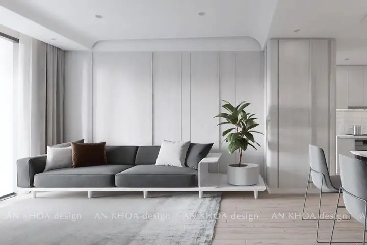 Phong Cách Thiết Kế Nội Thất Tối Giản (minimalism) Cho Chung Cư 77m2