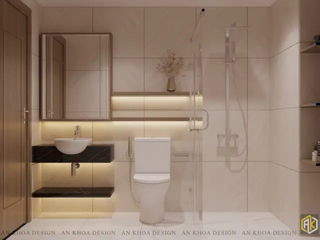 Thiết Kế Nội Thất Chung Cư 77m2 1 Phòng Ngủ Mang Đậm Chất Nghệ Thuật