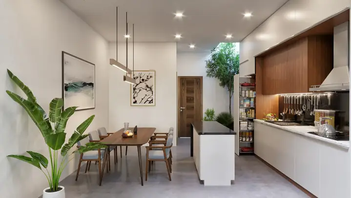 Phong Cách Nội Thất Bauhaus Cho Chung Cư 77m2