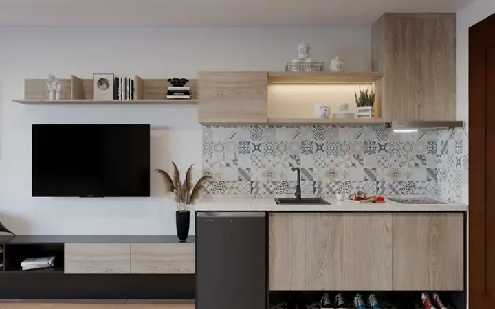 Thiết Kế Nội Thất Nhà Phố Diện Tích 25m2