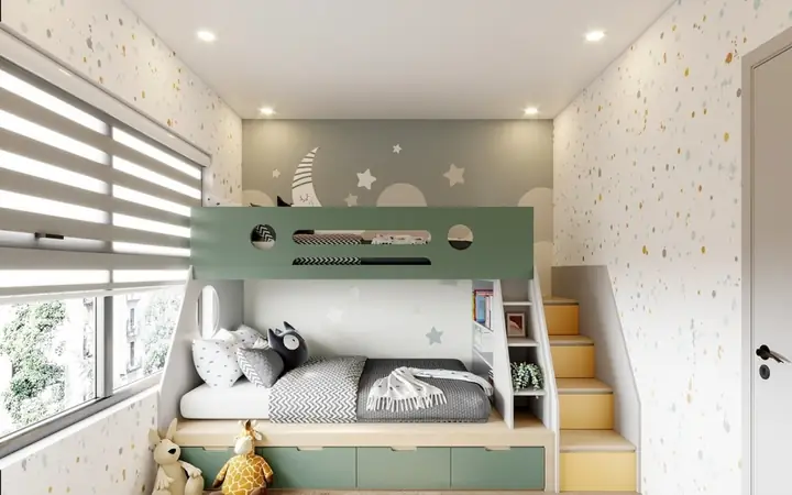 Thiết Kế Nội Thất Nhà Phố Diện Tích 45m2