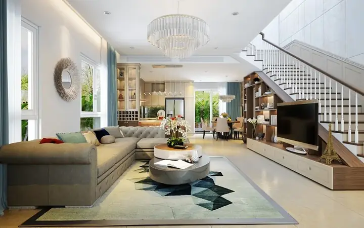 Phong Thủy Trong Thiết Kế Nội Thất Phòng Khách