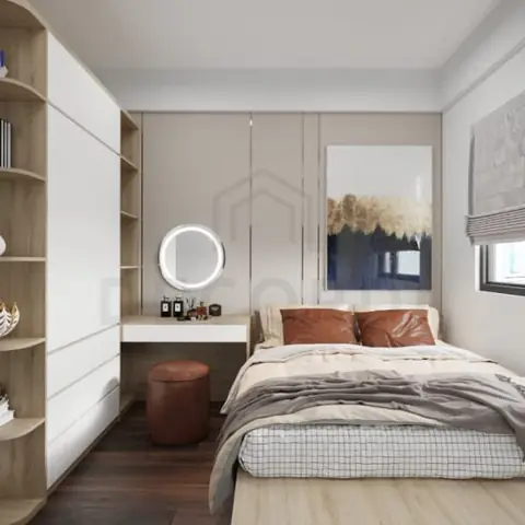 Thiet Ke Phong Ngu Co Giuong Buc Noi That Decordi