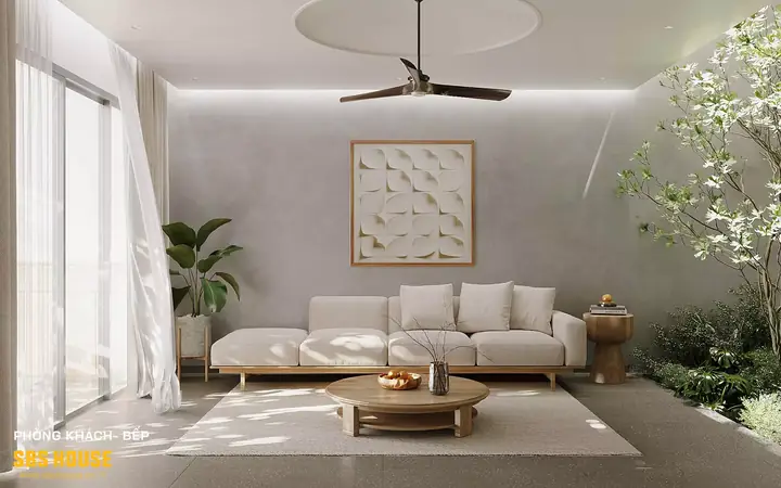 Mẫu Thiết Kế Phòng Khách Rộng 16m2 Thoáng Mẫu Thiết Kế Phòng Khách Rộng 16m2 Thoáng