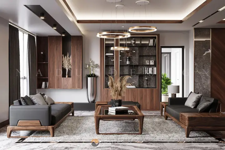 Phong Cách Gỗ Óc Chó Hiện Đại Phong Cách Gỗ Óc Chó Hiện Đại