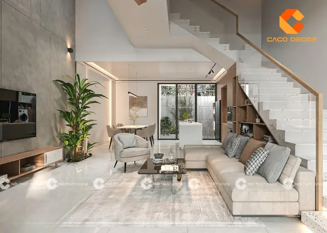 Phòng Khách Nối Liền Bếp Giúp Tối Ưu Diện Tích Phòng Khách Nối Liền Bếp Giúp Tối Ưu Diện Tích