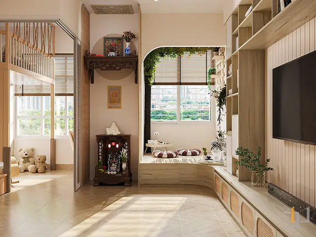 Treo Ở 1 Góc Nhỏ Trong Nhà